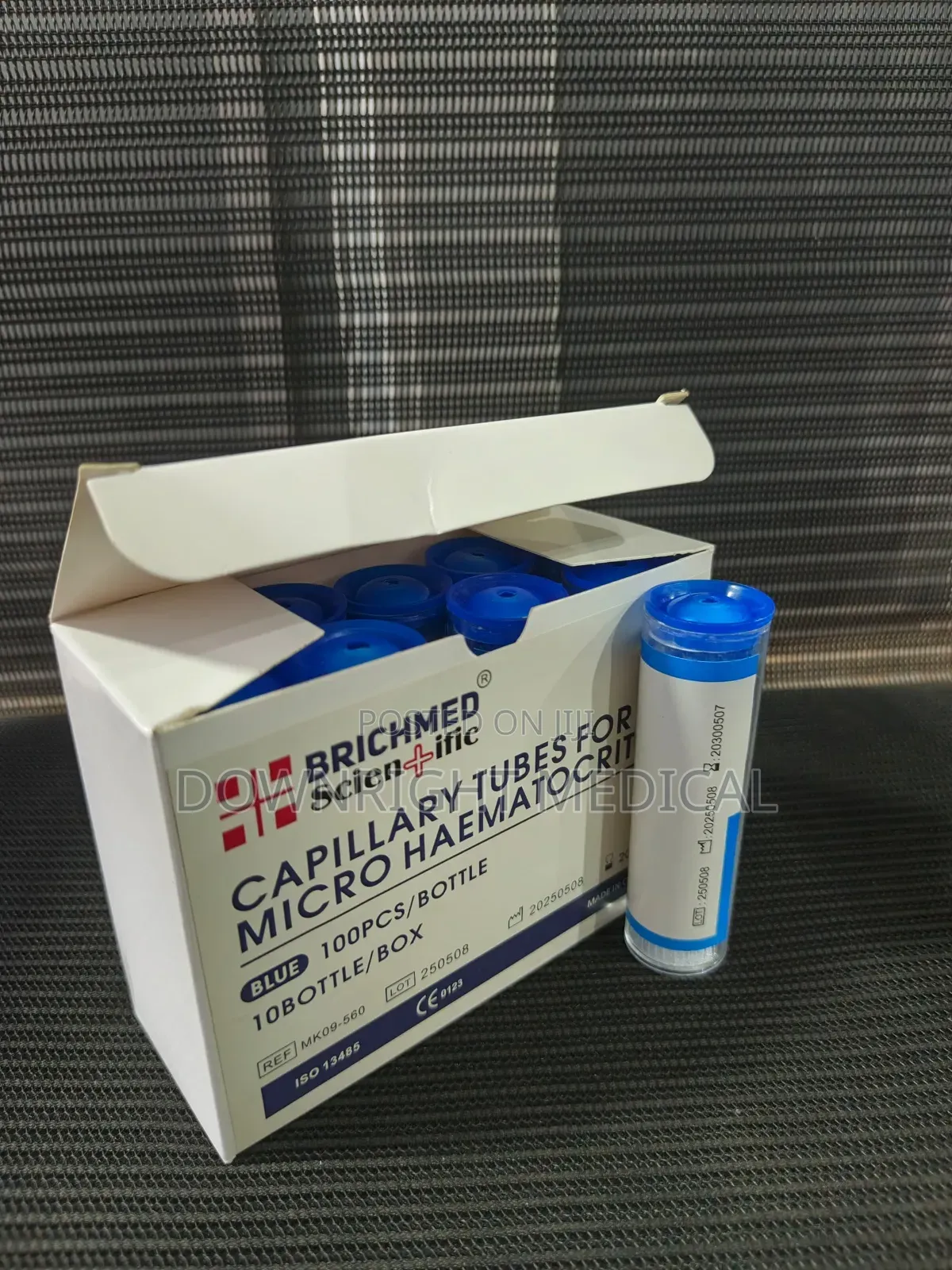 Capillary Tubes, Red Blue