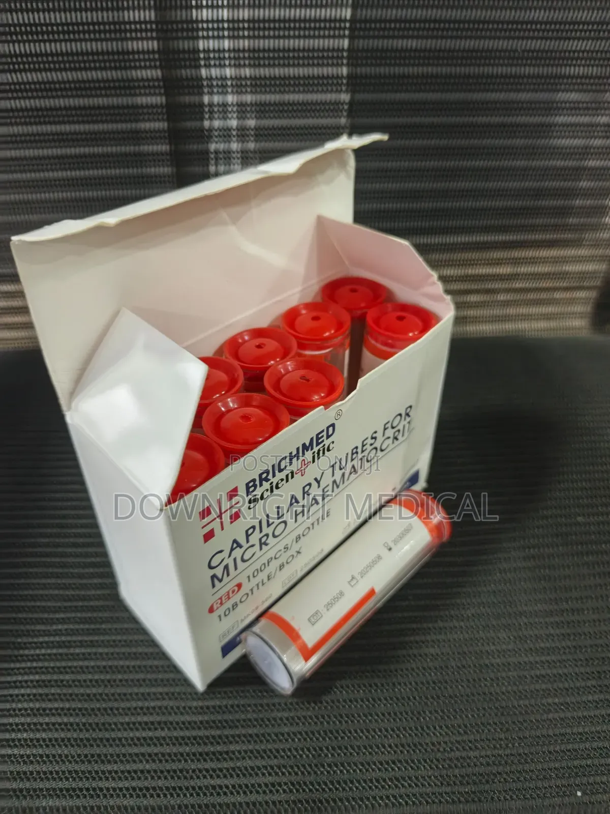 Capillary Tubes, Red Blue