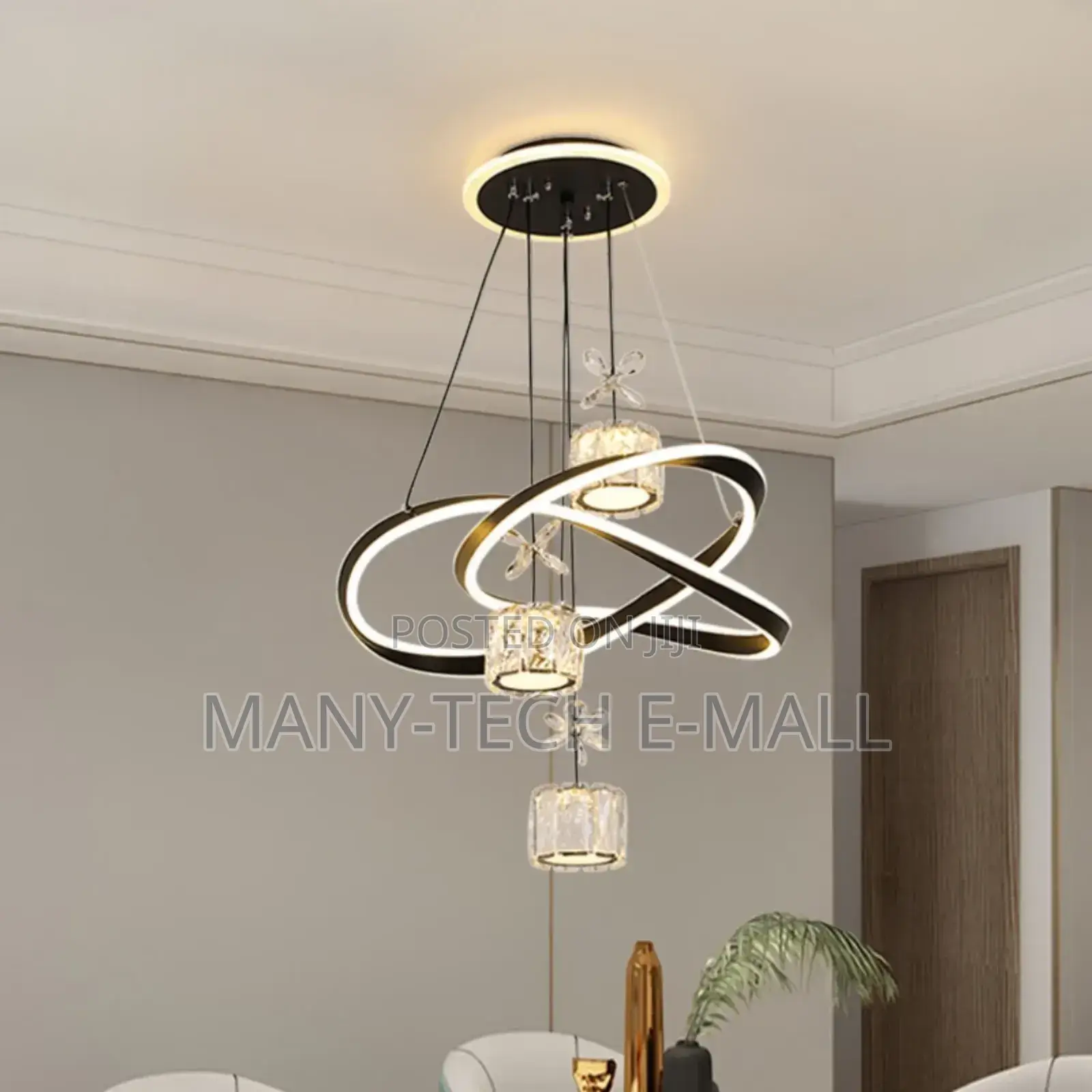 White New Ceiling Chandelier Light