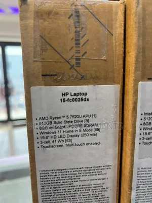 New Laptop HP 15 8GB AMD Ryzen 5 SSD 512GB