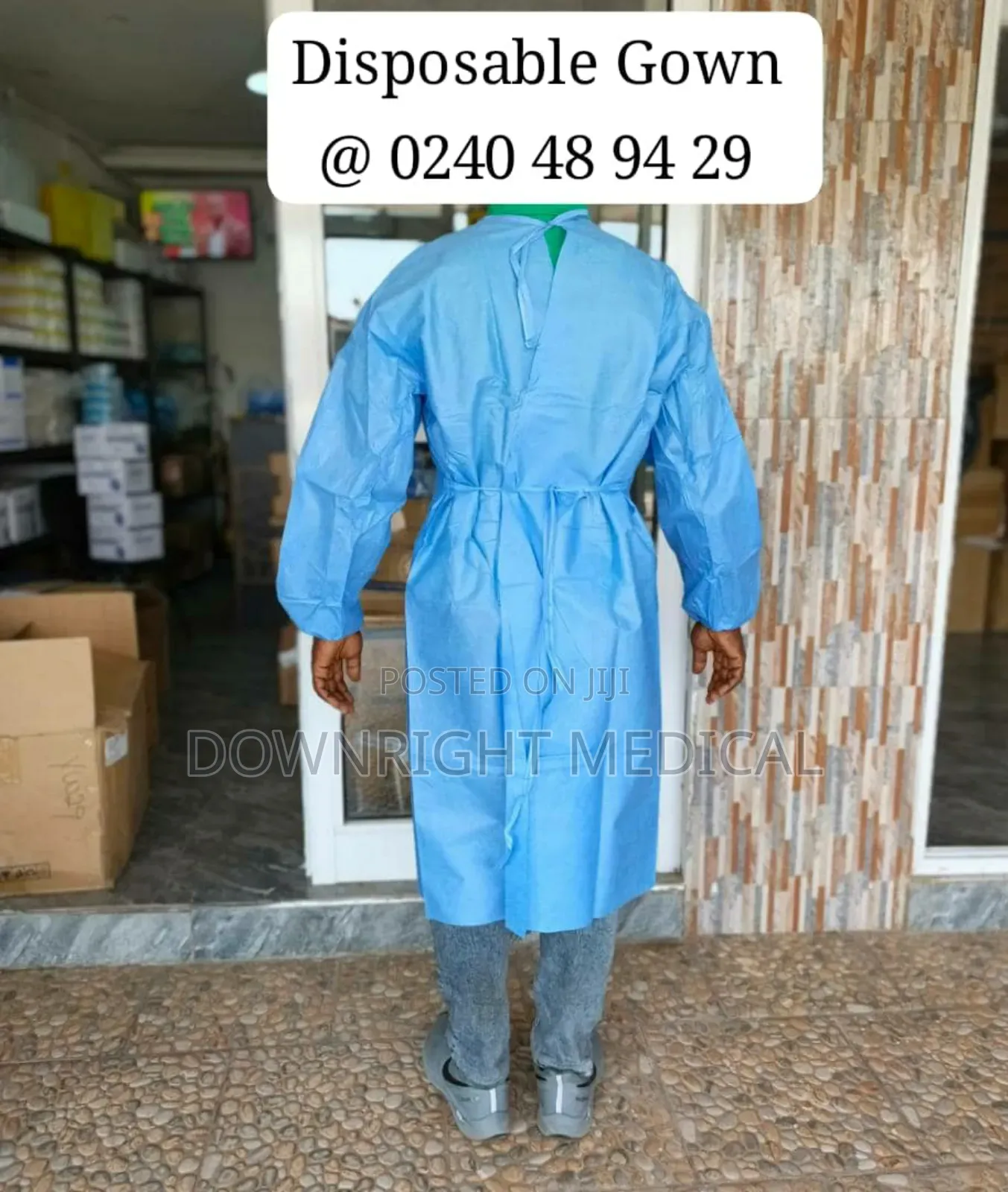 Disposable Isolation Gown