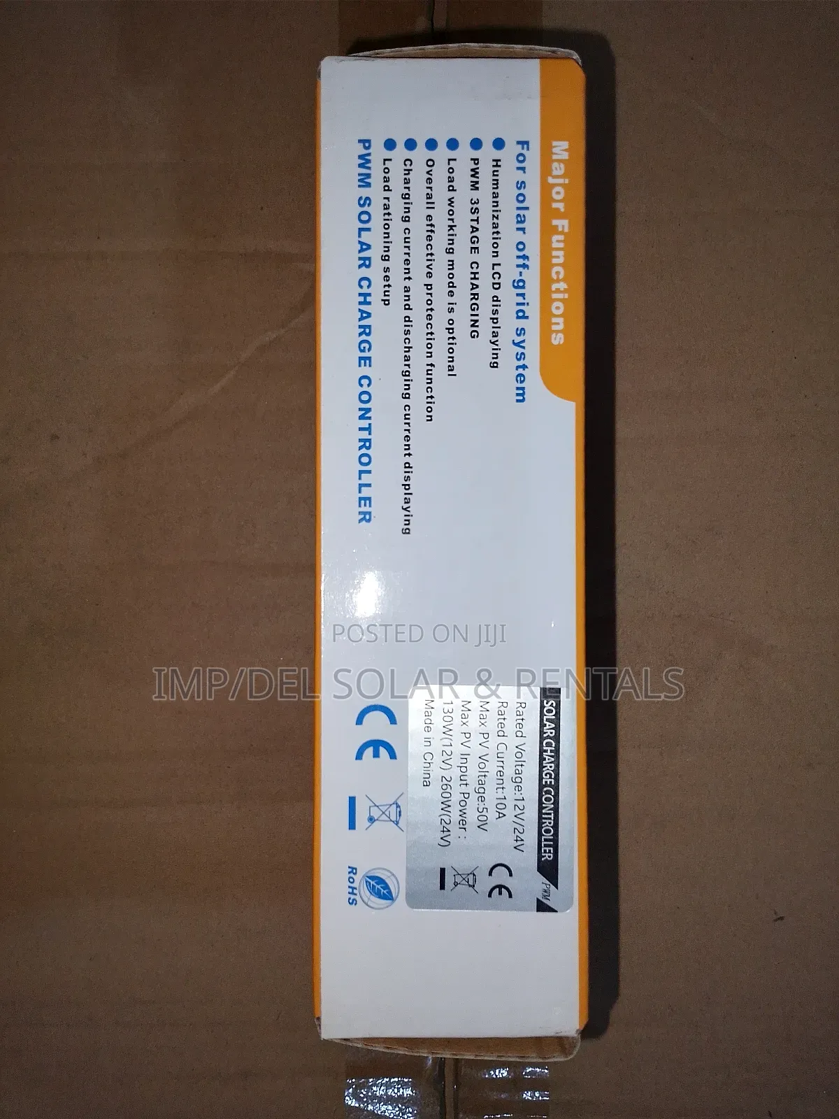 10a Pwm Solar Charge Controller With Usb 2 Ports