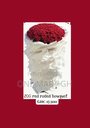 Valentine's Day Fresh Flowers Menu