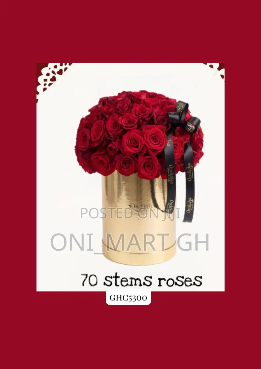Valentine's Day Fresh Flowers Menu
