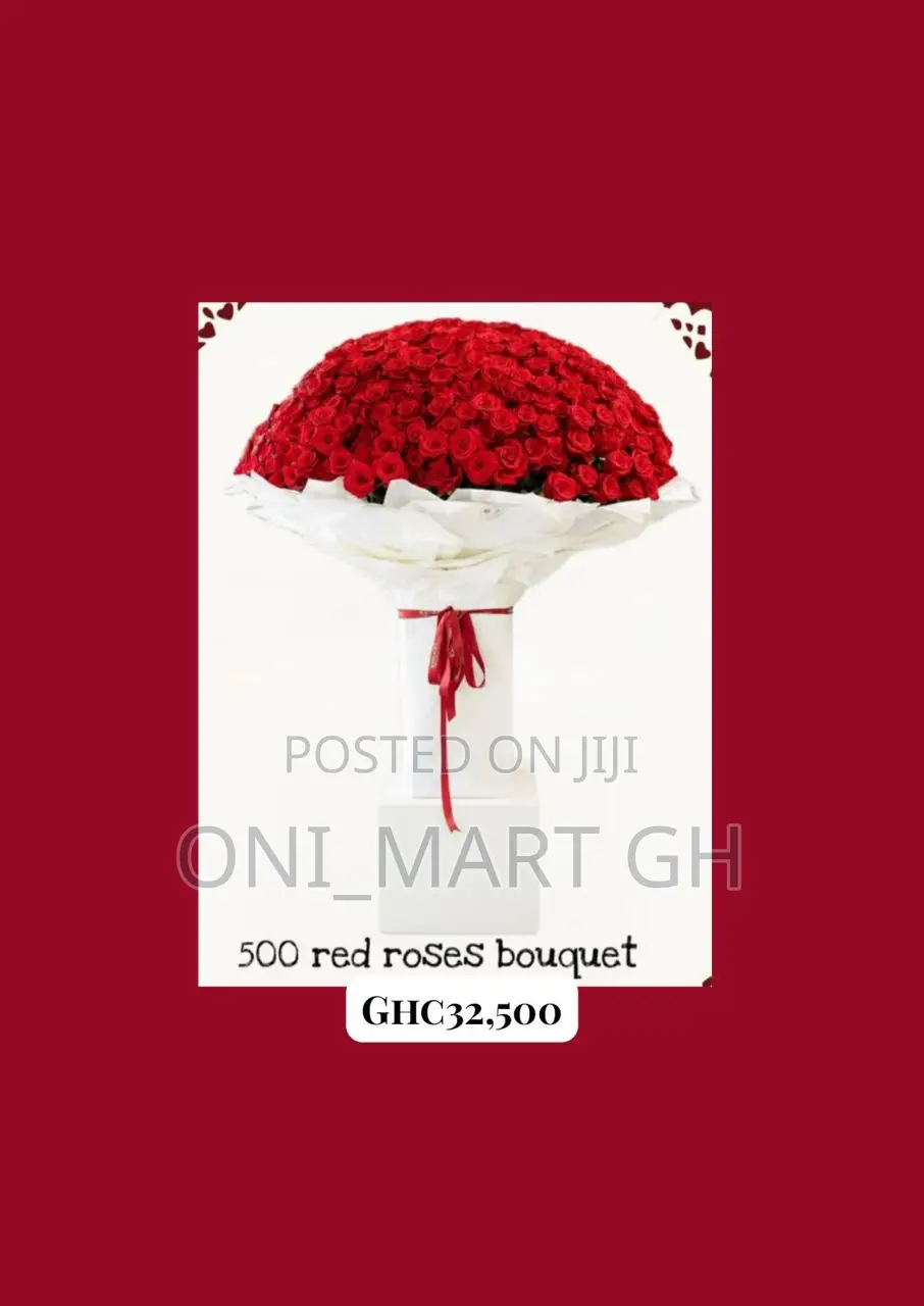 Valentine's Day Fresh Flowers Menu