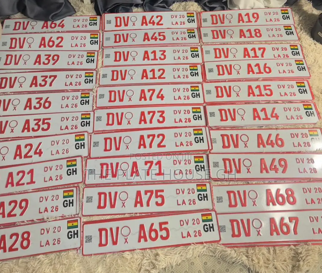 2026 Original Dv Plates