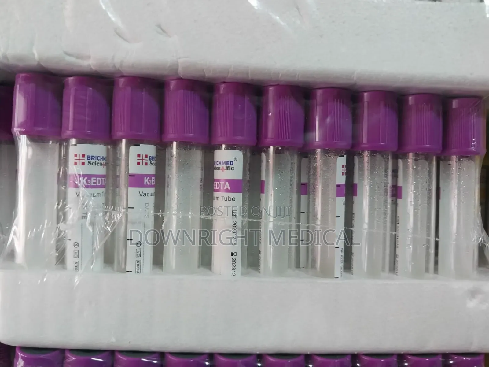 Edta Tubes , Glass