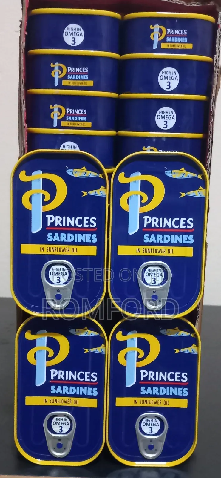 Princes Sardine in Sunflower Oil