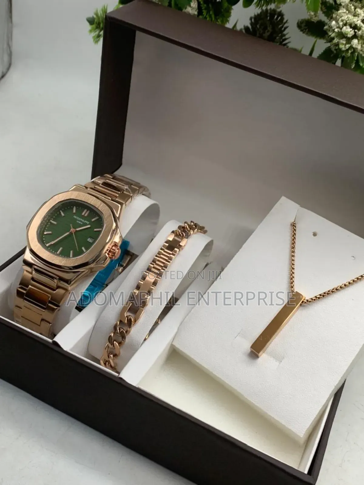 Patek Philippe Geneva Chain Men Set