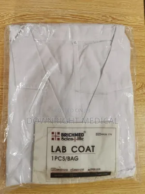 Lab Coat, Long Sleeves , L Xl