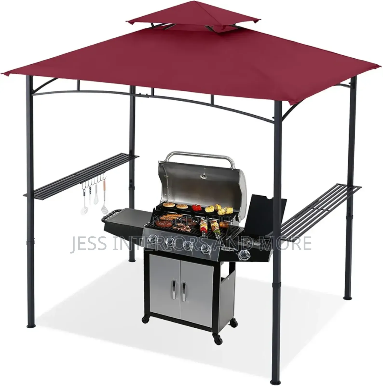 Outdoor Grill Gazebo 8ft X 5ft