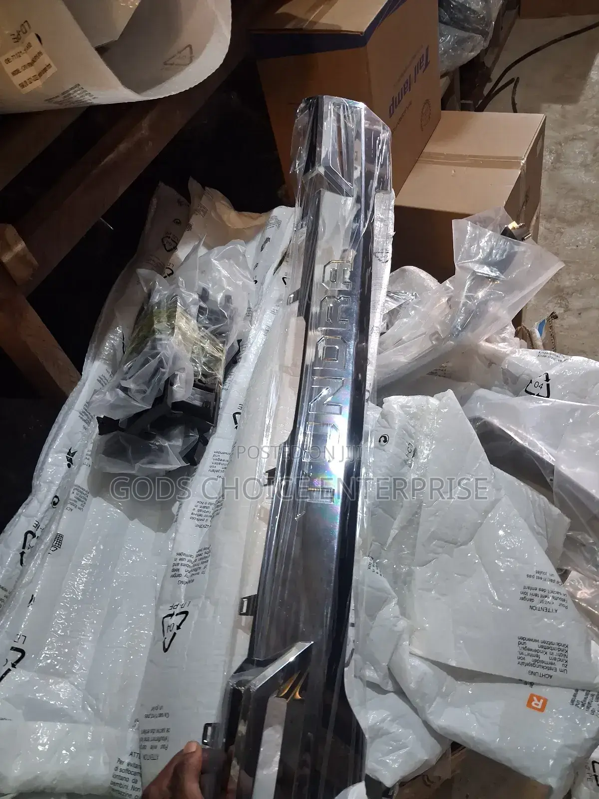 Front Bumper Chrome Shining Tundra 2022-2024