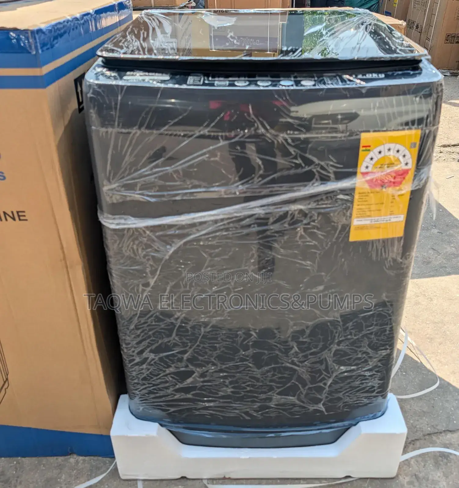Large Nasco 12kg Top Load Full Automatic Washing Machine
