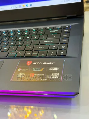 Laptop MSI GE66 Raider 16GB Intel SSD 512GB