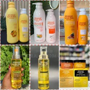 Advanced Korean Wash, Body Lotion, Body Oil And Face Cream