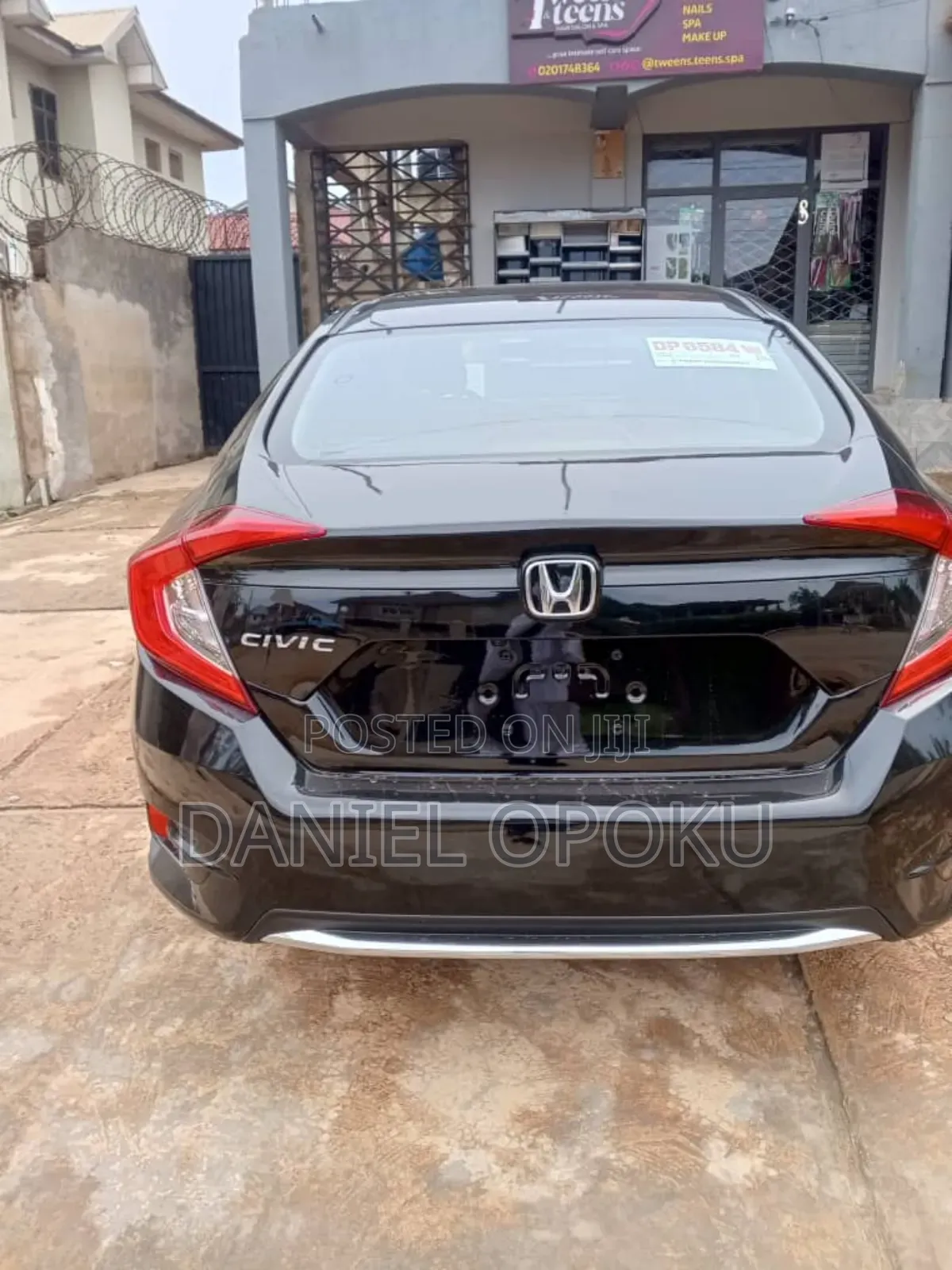 Honda Civic EX Sedan 2019 Black
