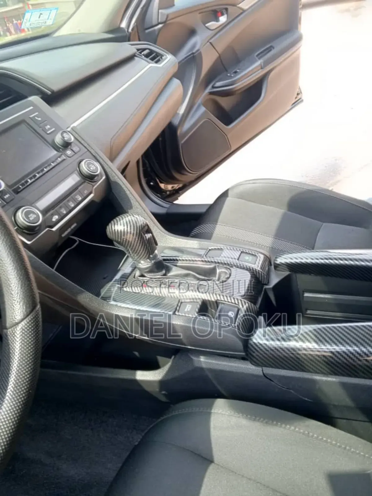 Honda Civic EX Sedan 2019 Black