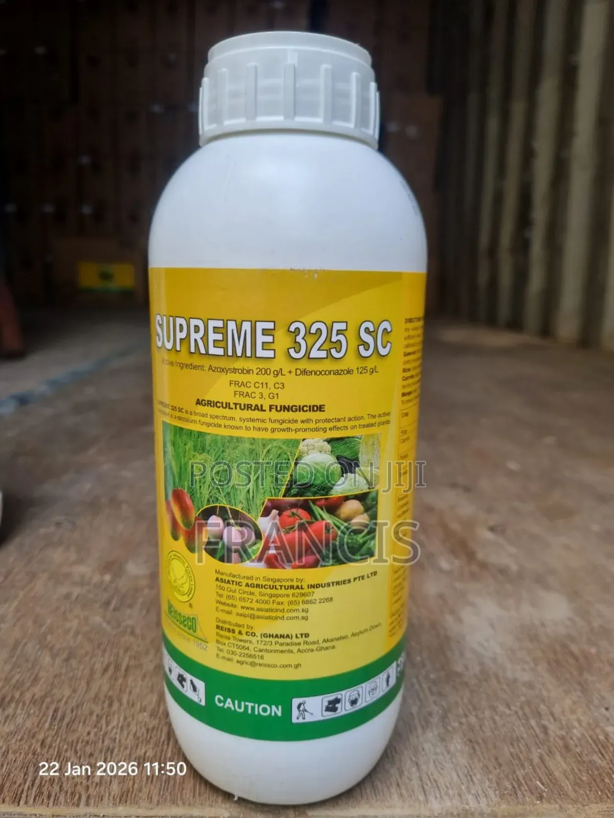 Supreme 325 Sc - Agricultural Fungicide
