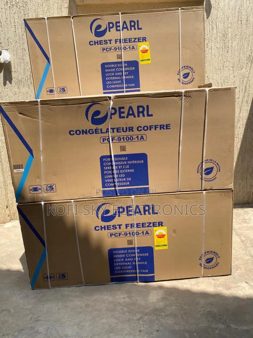 Pearl 708liters Doubledoor Chest Freezer( PCF-9100-1a