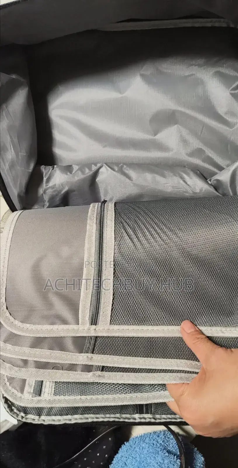 Multi-layer Document Storage Bag / File Organizer