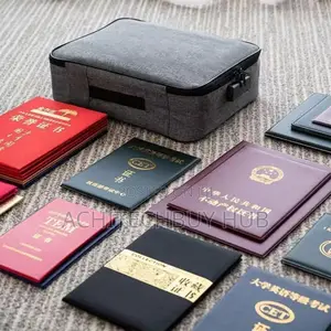 Multi-layer Document Storage Bag / File Organizer