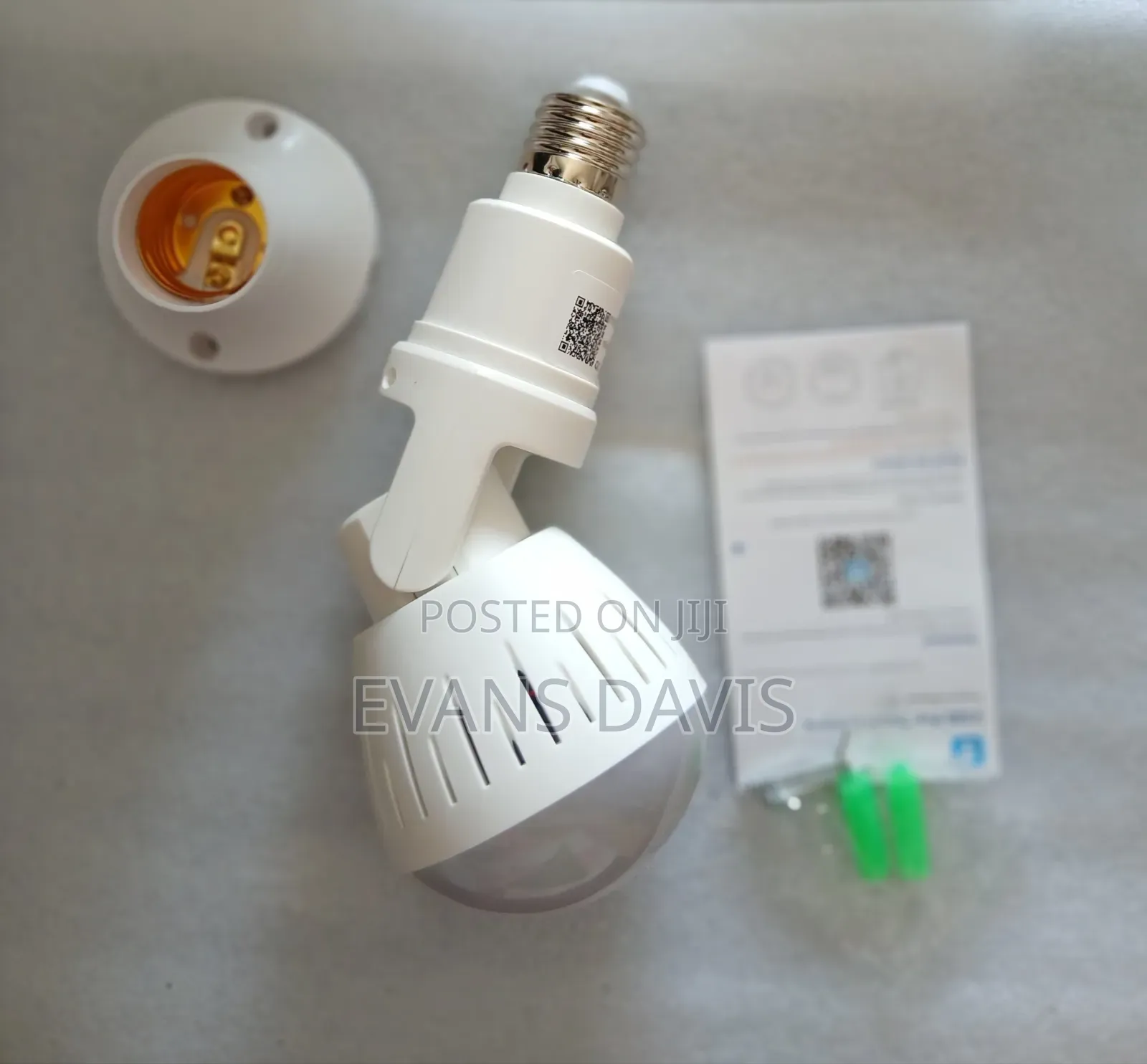 360 View Panoramic Flexible Bulb Camera 4mp