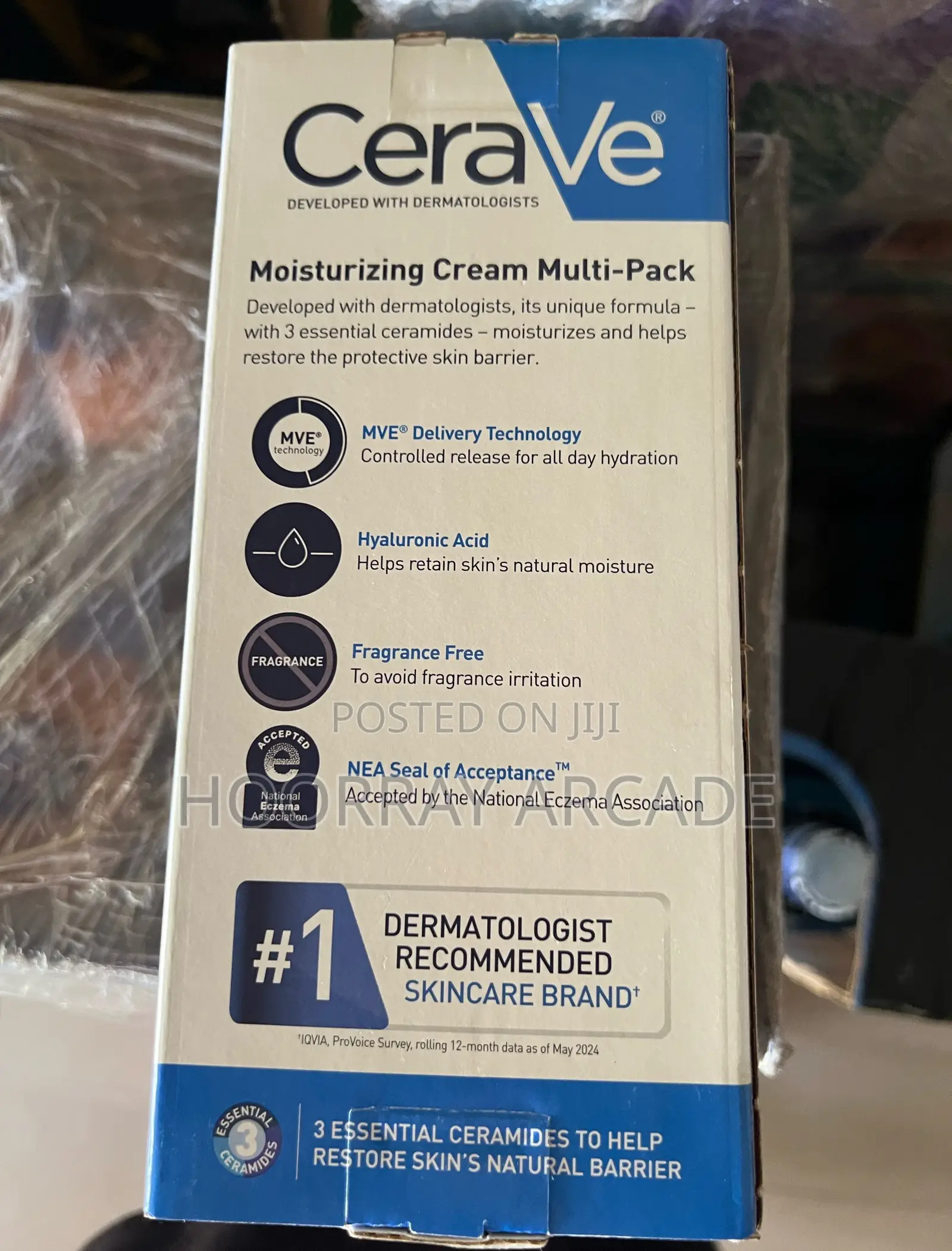 Cerave Moisturizing Cream Moisturizes 906g