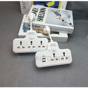 Universal Multi Socket 2 Usb 1 Type-c 2.1a Children Protection
