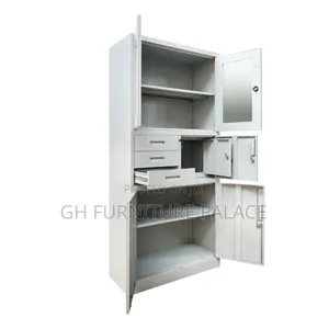 Metal Cabinet With Safe