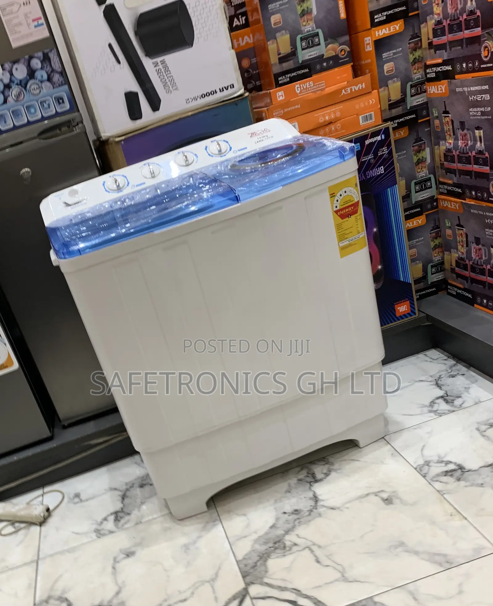 High Quality Zara , Semiautomatic 13kg White Topload Washingmachine