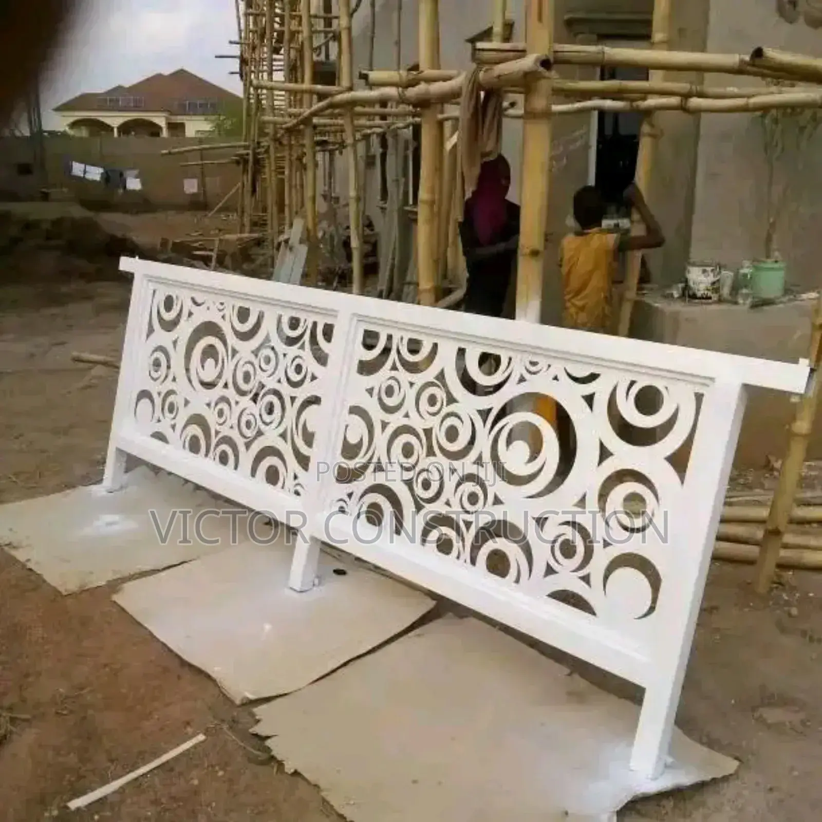 Iron Staircase And Handrail