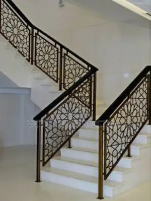 Iron Staircase And Handrail