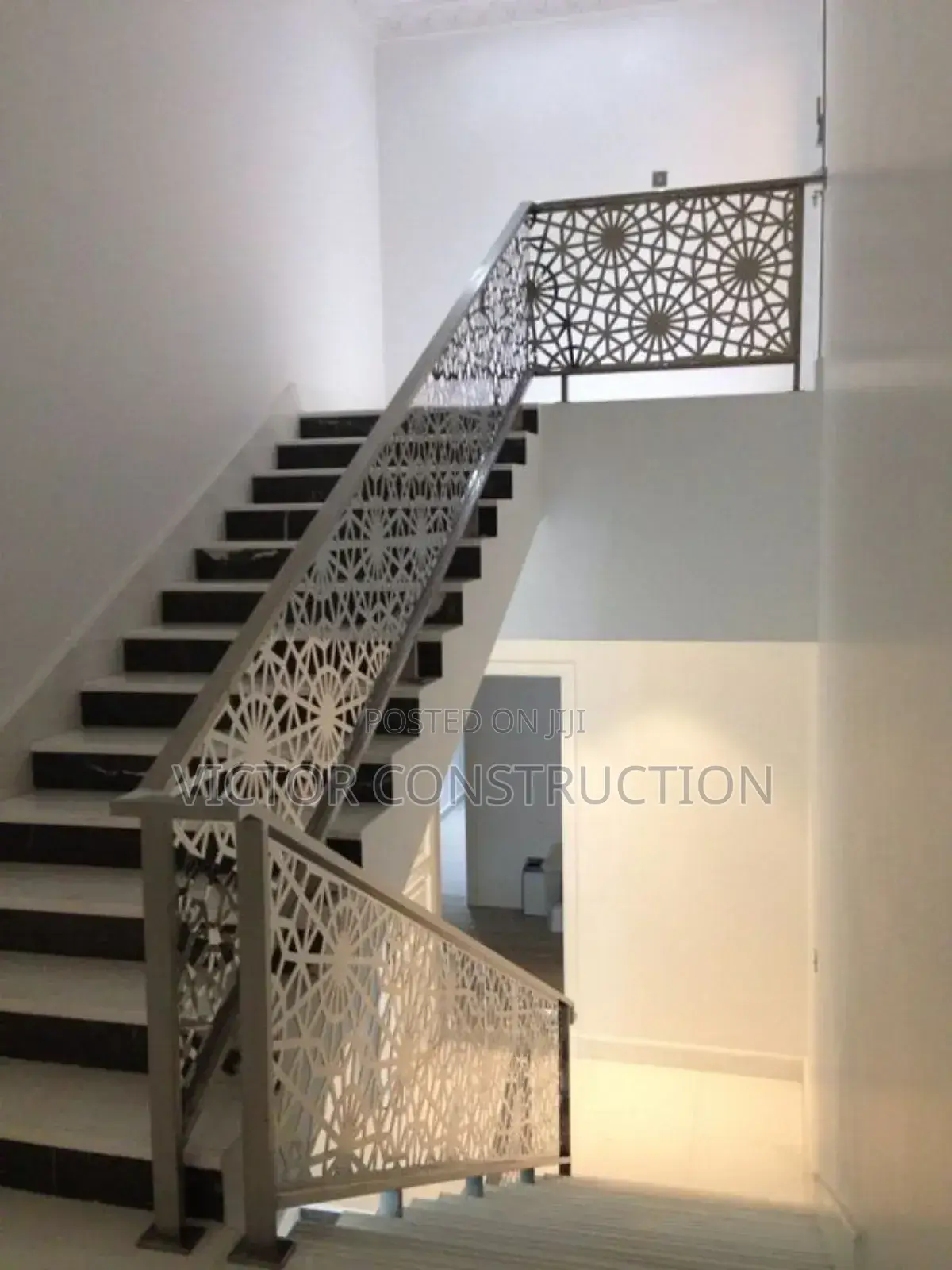 Iron Staircase And Handrail