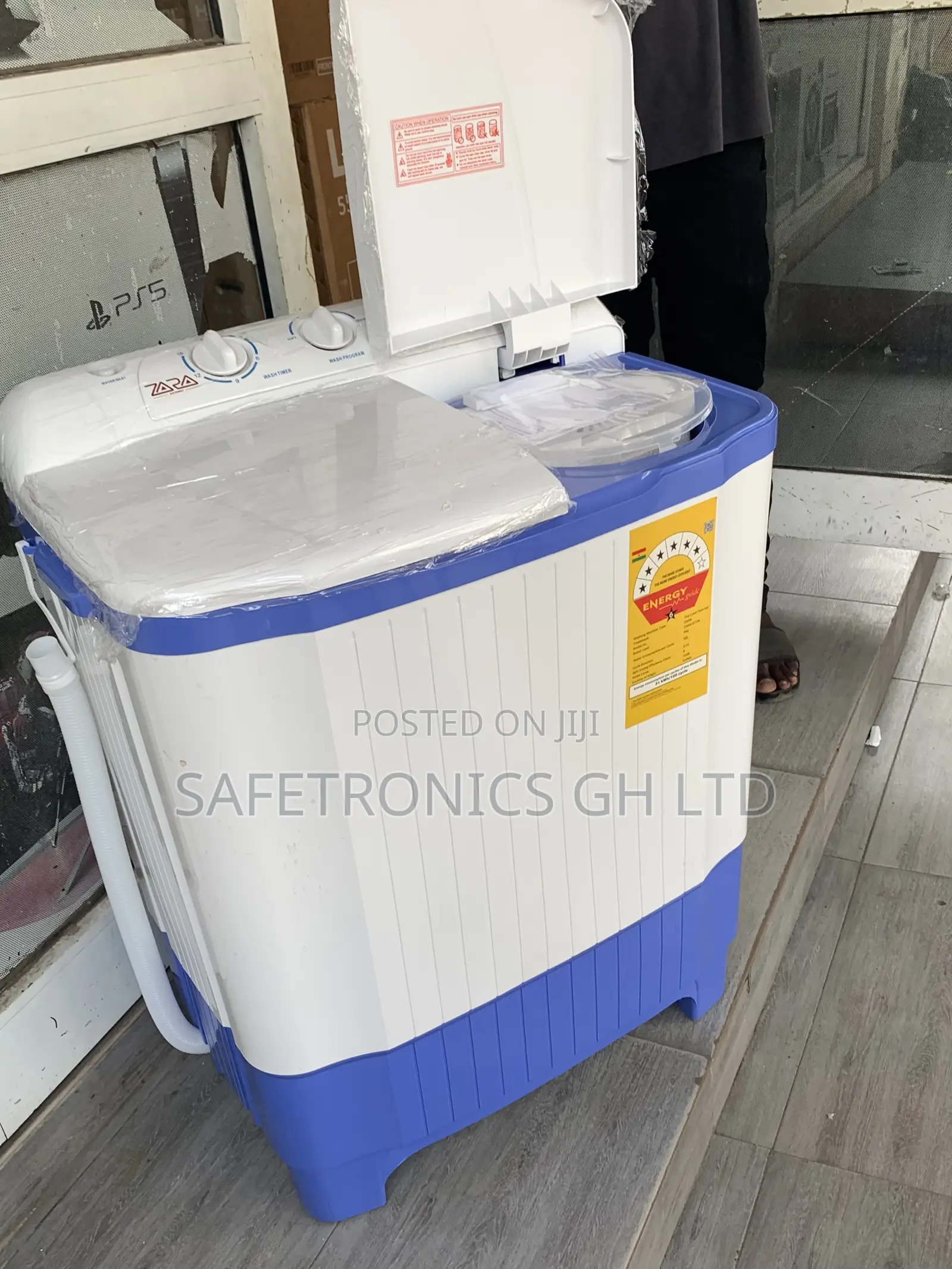 Exclusive Electric 7kg Topload Zara Semiautomatic White Washingmachine