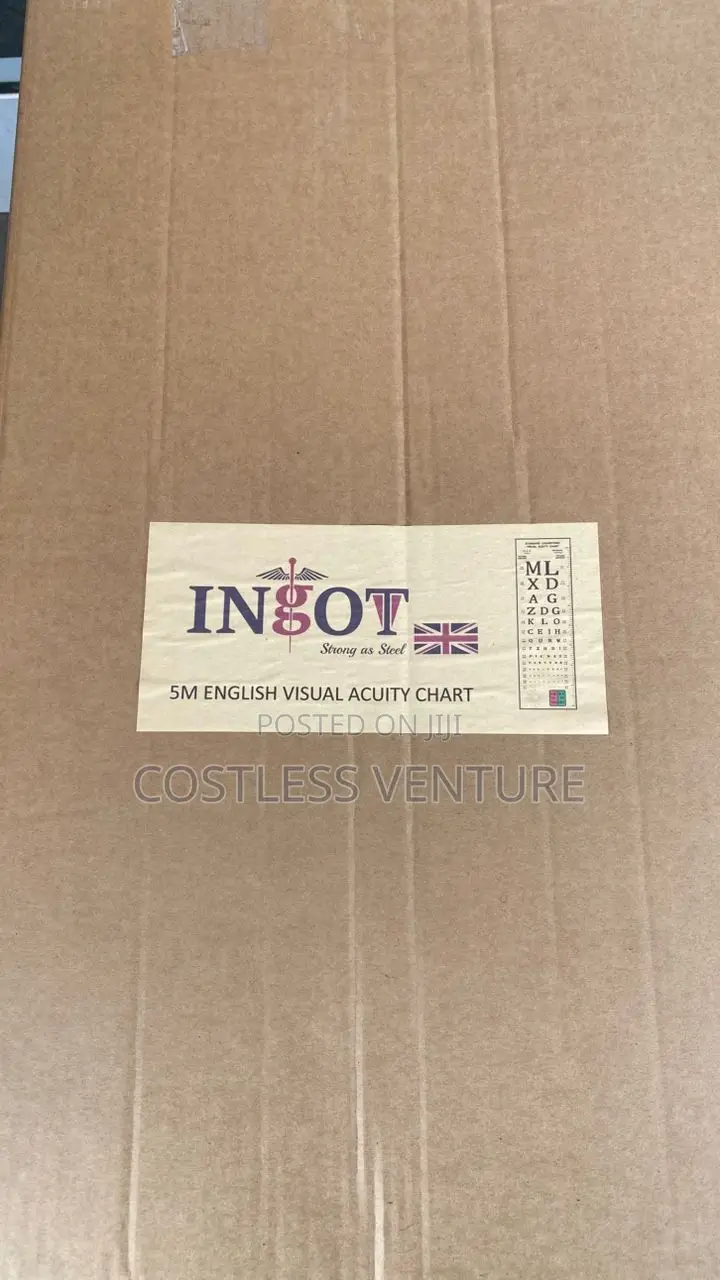 Ingot 5m English Visual Acuity Chart