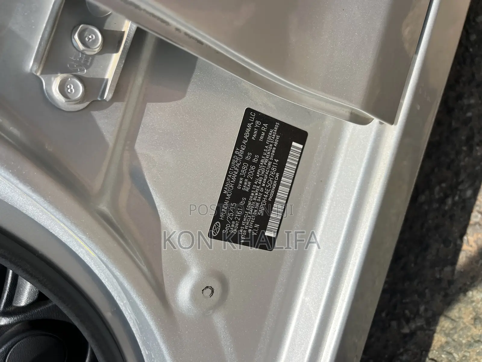 Hyundai Elantra 2016 Silver