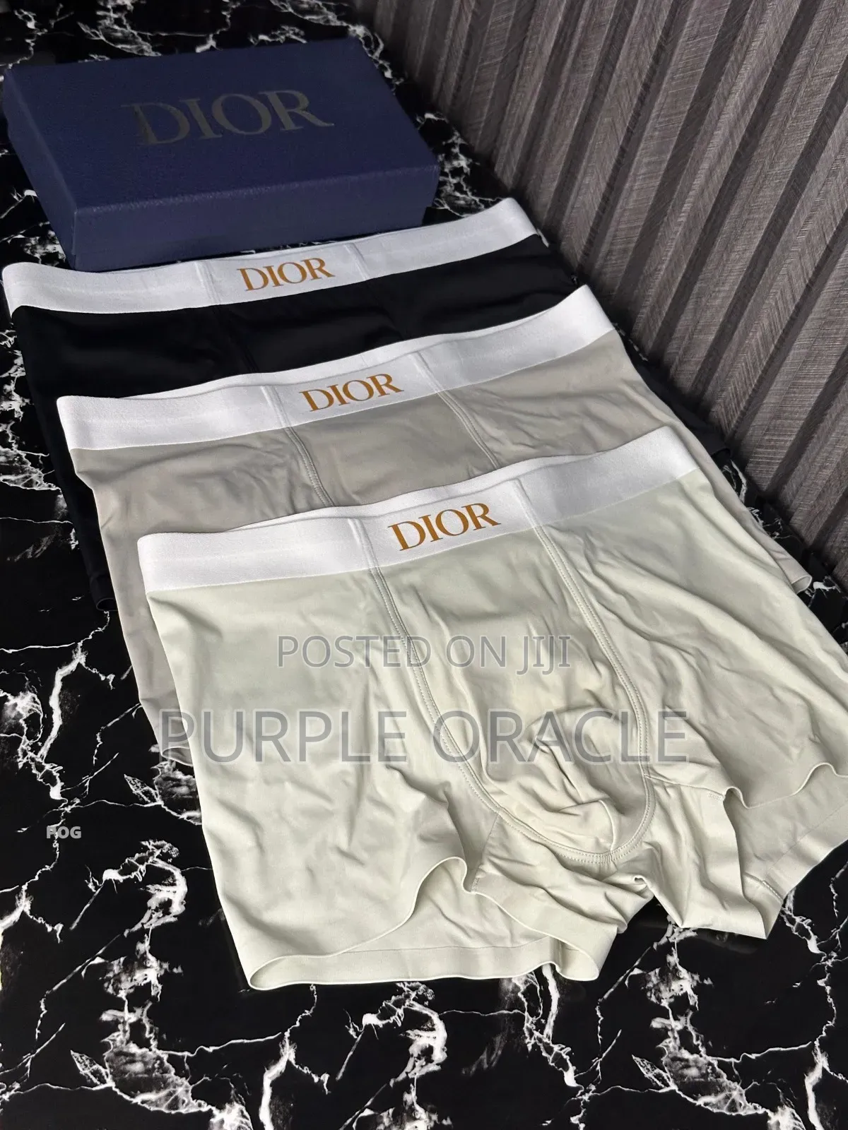 3 Sets of Dior Boxer Briefs