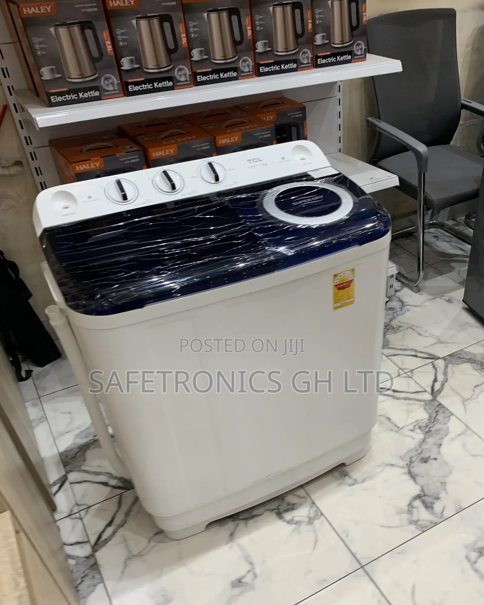 Available Topload White TCL Semiautomatic 7kg Electric Washingmachine