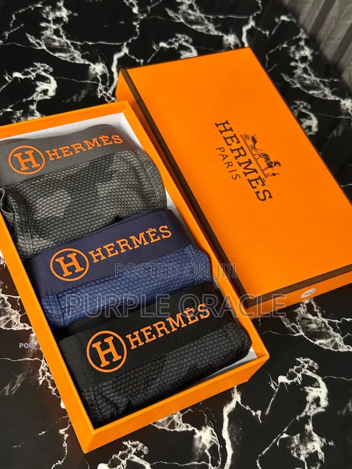 Hermes Men's Boxer Briefs.