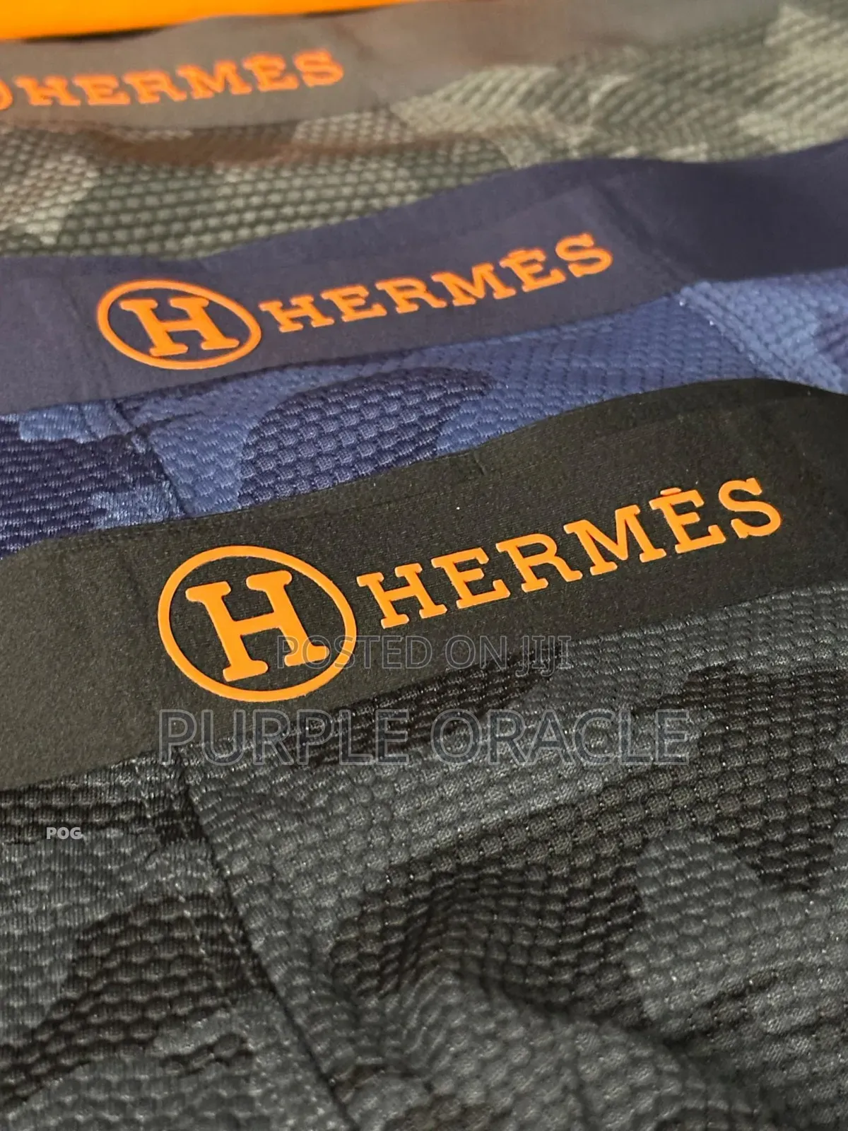 Hermes Men's Boxer Briefs.