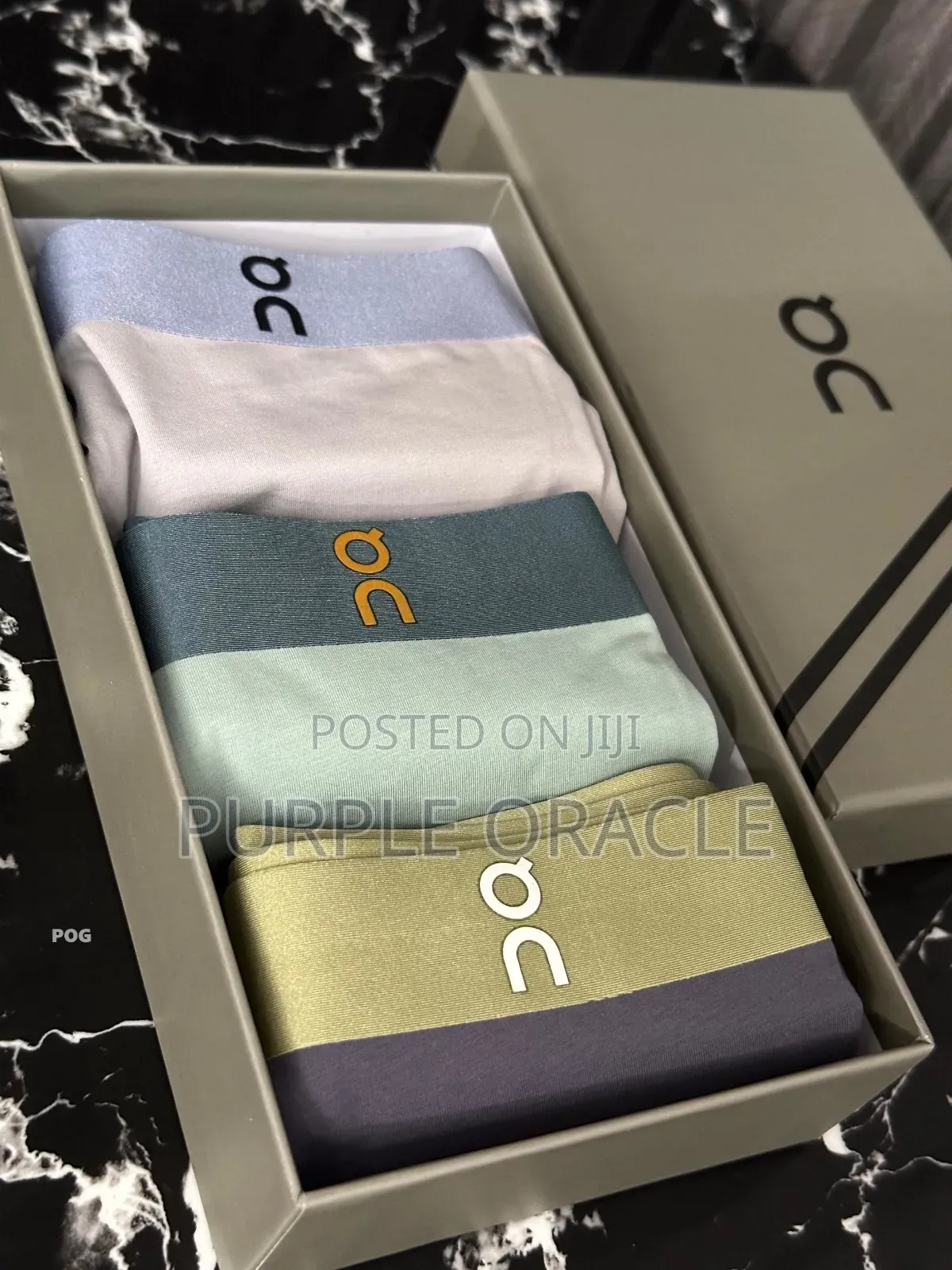 Three-Pack of David Archy Men's Boxer Briefs.