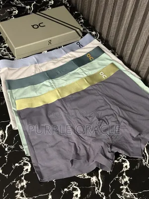 Three-Pack of David Archy Men's Boxer Briefs.