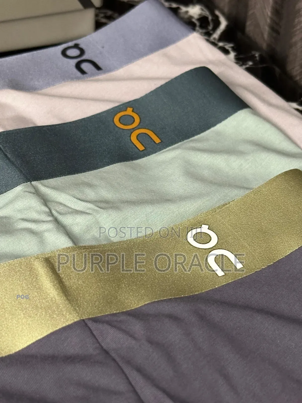 Three-Pack of David Archy Men's Boxer Briefs.