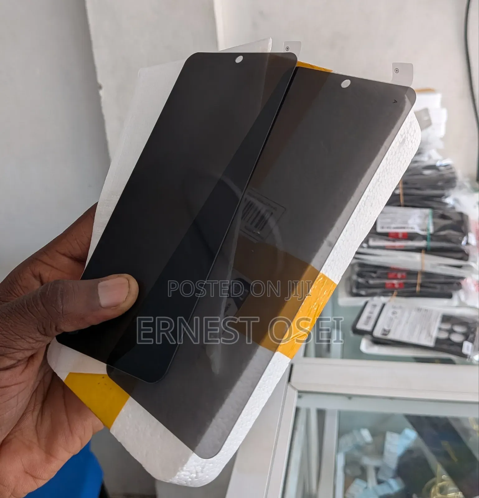 Privacy Glass Screen Protector for Redmi Note 14,13pro,12,12pro+,11
