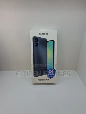 New Samsung Galaxy A06 64 GB Black
