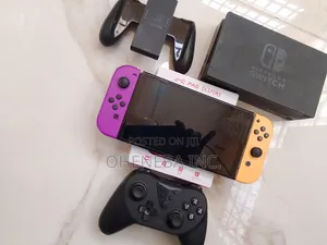 Switch Oled With Games and Accessories