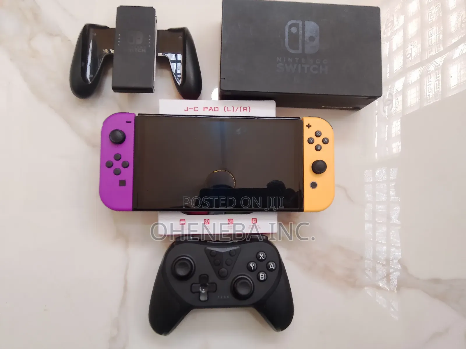 Switch Oled With Games and Accessories