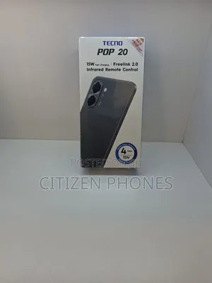 New Tecno Pop 20 64 GB Black
