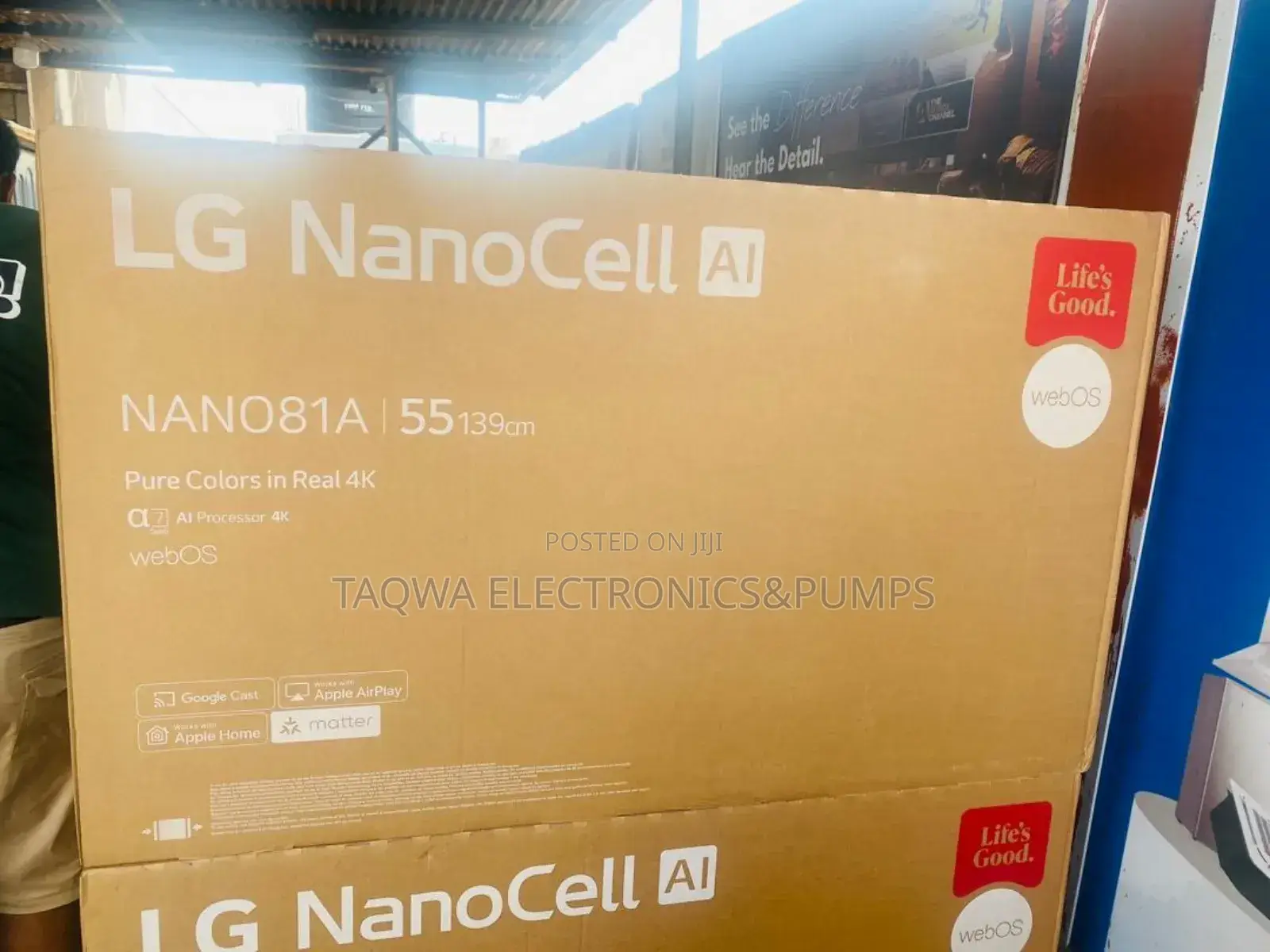 55-Inch Lg Nanocell Ai Nano81 Smart Tv