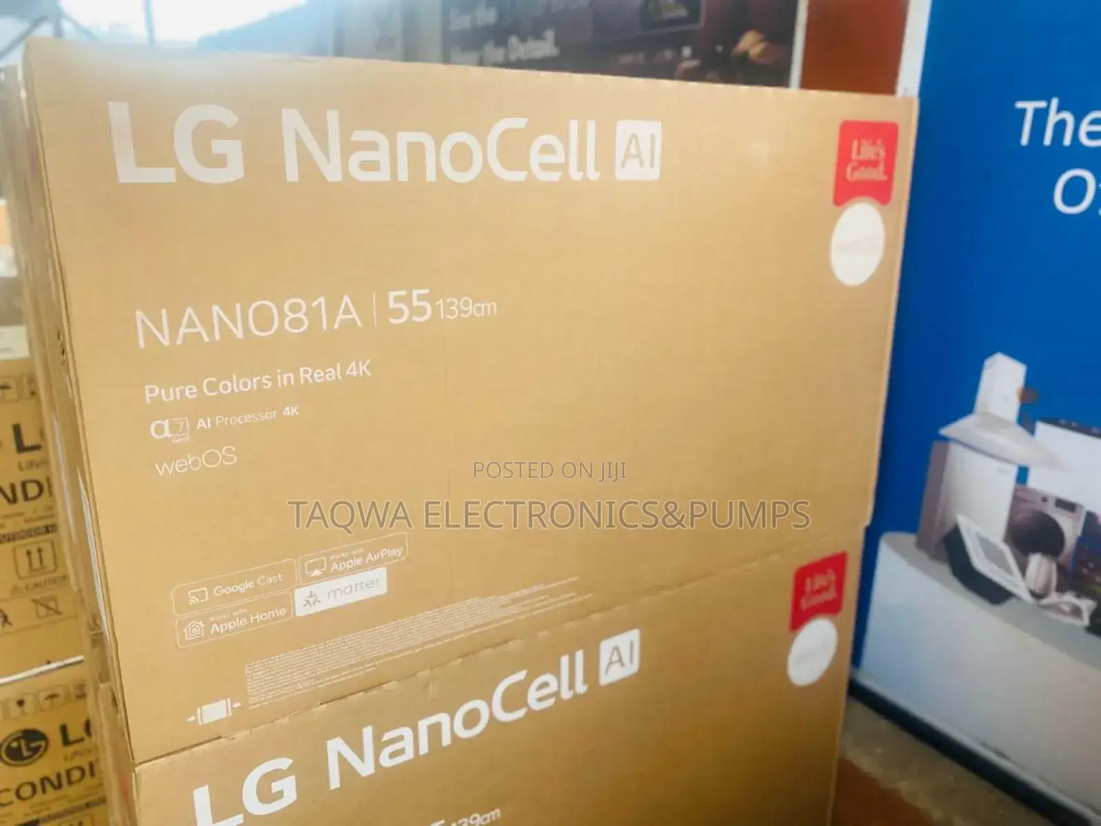 Get the Lg Nanocell Ai Nano81 55-Inch Tv